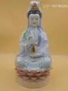 Xiangrui Buddhist Utensils 12-inch Ceramic Buddha Statue 001 details Picture